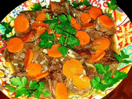 RECIPE MAIN IMAGE Boeuf, carottes d'après fêtes. 