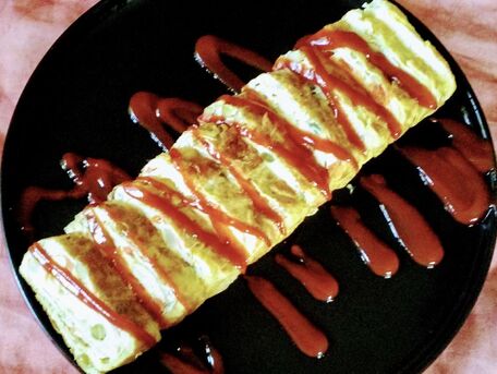 RECIPE MAIN IMAGE Tamagoyaki (omelette japonaise) aux petits légumes