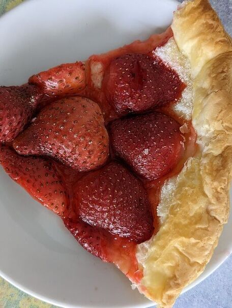 RECIPE MAIN IMAGE Tarte aux fraises peu calorique