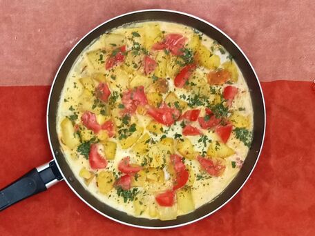 RECIPE MAIN IMAGE En omelette façon tortilla.