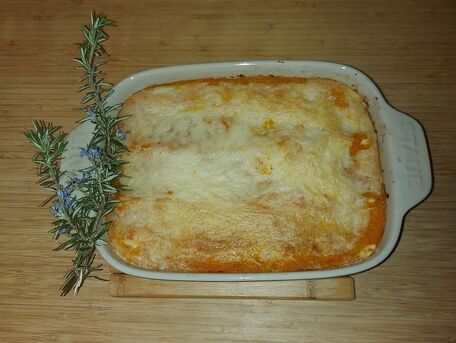 RECIPE MAIN IMAGE Des lasagnes gourmandes végétariennes (butternut, carottes, fromages)