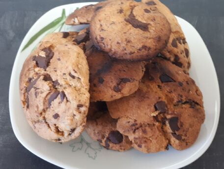 RECIPE MAIN IMAGE Cookies coco et pépites de chocolat