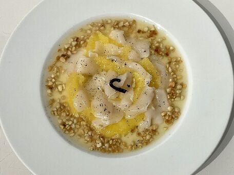 RECIPE MAIN IMAGE Saint-Jacques sous les tropiques 