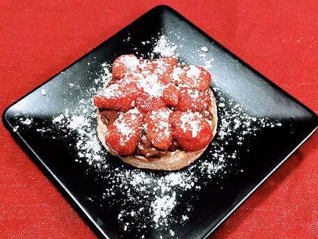 RECIPE MAIN IMAGE Tartelette chocolat fraise