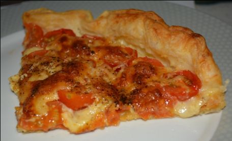 RECIPE MAIN IMAGE Tarte tomate cerise et mozzarella