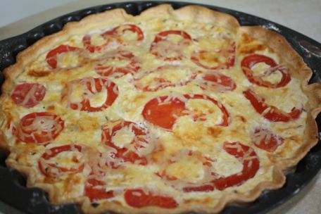 RECIPE MAIN IMAGE La quiche thon, tomate et mozzarella