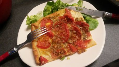 RECIPE MAIN IMAGE Tarte tomate mozzarela