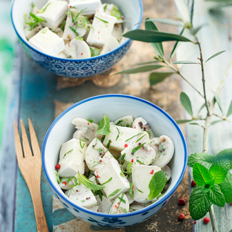 RECIPE MAIN IMAGE Salade Champignon Mini Caprice