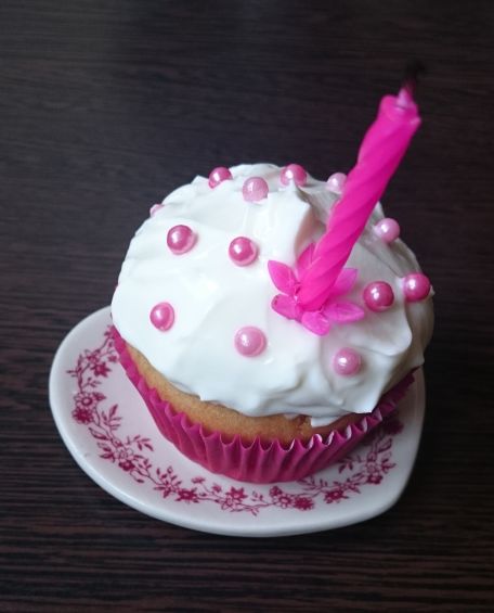 RECIPE MAIN IMAGE Cupcake d\'anniversaire pour bébé