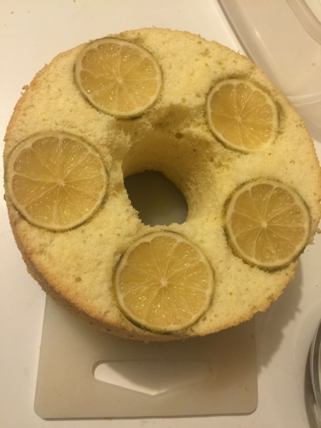 RECIPE MAIN IMAGE Cake chiffon au citron vert