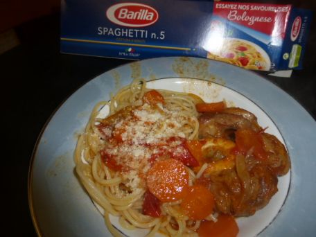 RECIPE MAIN IMAGE Osso Bucco et ses spaghetti Barilla N°5