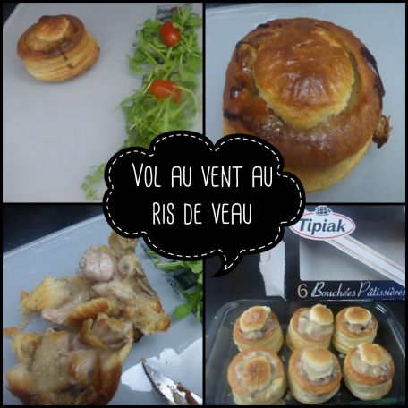 Recette Vol Au Vent Au Ris De Veau Contenu