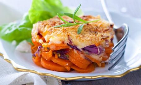 RECIPE MAIN IMAGE Gratin de carottes confites au parmesan avec Maïzena®