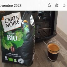 Café en grain bio Carte Le sachet de 1kg Contenu