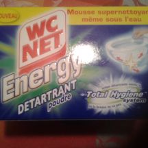 WC Net Energy Détartrant Total Hygiene system & Energy Poudre