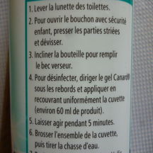Gel WC Extra Javel Moussant CANARD - Agrumes - 750ml