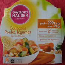 Gayelord Hauser Plats cuisinés poulet, blé, légumes 