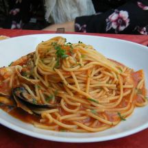 Spaghetti aux fruits de mer
