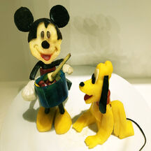 Mickey et son chien Pluto