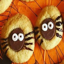 Des cookies araignées 