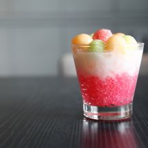 Bubble tea à la pastèque