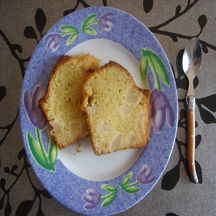 Cake fondant poire-amande