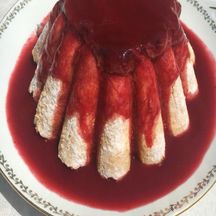 Charlotte au chocolat et framboise 