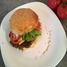 Burger viande hachée