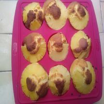 Muffins moelleux ananas noix de coco