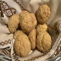 Biscuits sablés aux jaunes d'oeufs