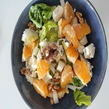 Salade Endives Bleu Noix et Orange