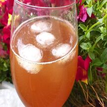 Recette Cocktail au rhum ambré et tisane à la verveine (facile