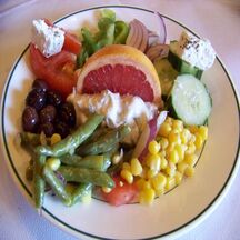 Méli-mélo de salade grecque