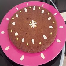 Gâteau chocolat amande