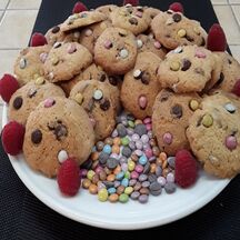 Cookies aux bonbons