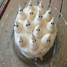 Gâteau fantôme d\'Halloween