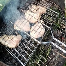 Steaks de porcs au barbecue