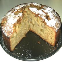 Gâteau Moelleux à la Rhubarbe 