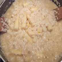 Risotto aux asperges blanches 