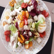 Salade bouchon lyonnais