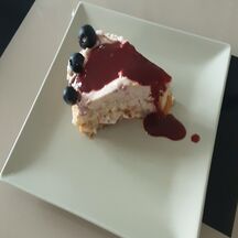 Gâteau fruits rouges sans cuisson