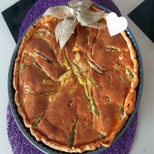 Tarte légumes verts