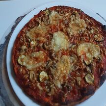 Pizza thon oignon mozzarella