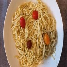 Spaghetti au pesto
