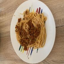 Spaghetti à la bolognaise 