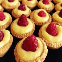 Mini Tartelettes à la framboise