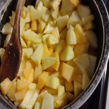 Compote melon pommes 