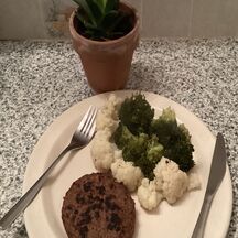 Chou-chou et steak vegetal 