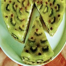 Gâteau au kiwi sans cuisson
