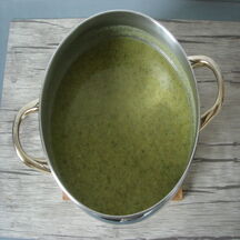 Soupe verte brocoli & courgette